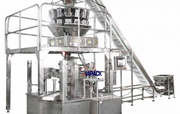 Automaatne pöörlev doy kott lukuga pakkimismasinaga