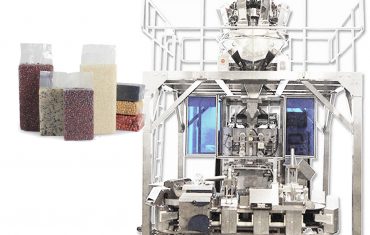 Automaatne telliskivi tüüpi vaakumkotti moodustav viljapakendamise masin