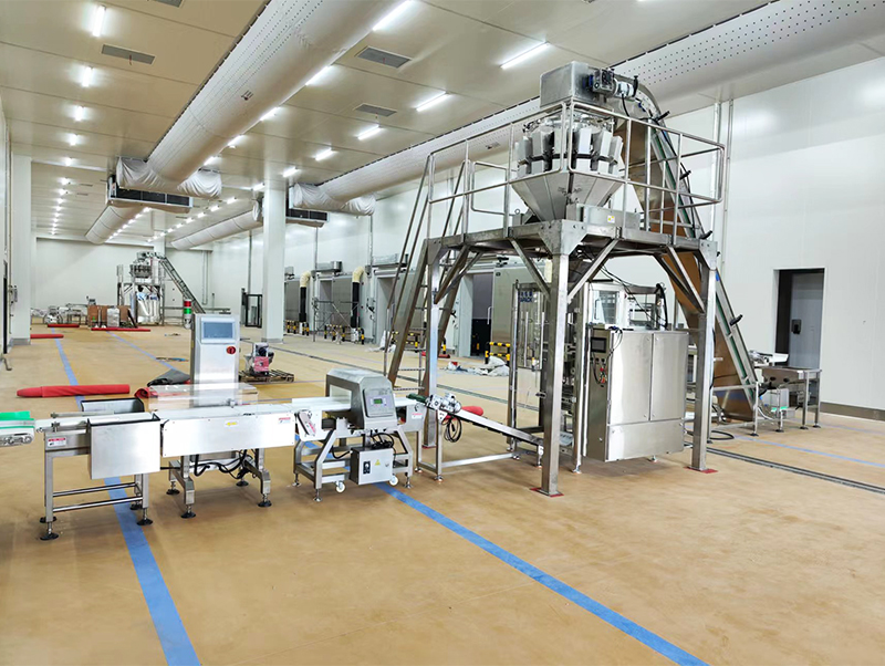 automaatne külmutatud toidu pakkimismasin