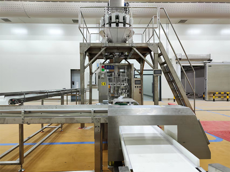 automaatne külmutatud toiduainete pakkimismasin.6