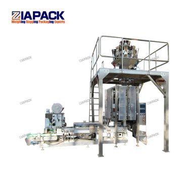 ZL1000YB Automatic brick bag forming filling labelling Packaging Machine