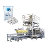 25–50 kg soolatablettide kaaluv täitekottide pakkimismasin